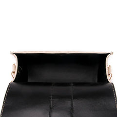 Women's Chain Shoulder Rattan Bag Small Bohemian Handbag