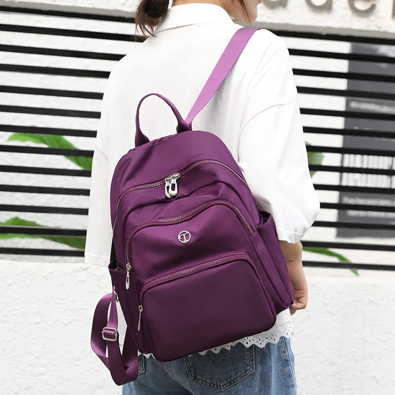 Teenage Girl Backpack School Bag Casual Shoulder Rucksack Purse