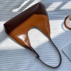 Women's PU Leather Shopping Bag Casual Shoulder Pouch