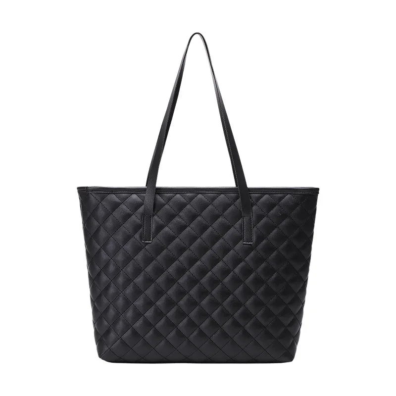 Women Shoulder Bag PU Leather Tote Large Capacity Handbag