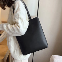 Vertical Women's Bag One Shoulder Large Capacity Tote Bag