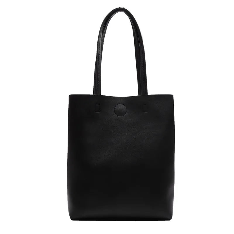 Vertical Women's Bag One Shoulder Large Capacity Tote Bag