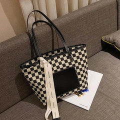 Winter PU Female Bag All-match Shoulder Bag Large-capacity Hand Handbag