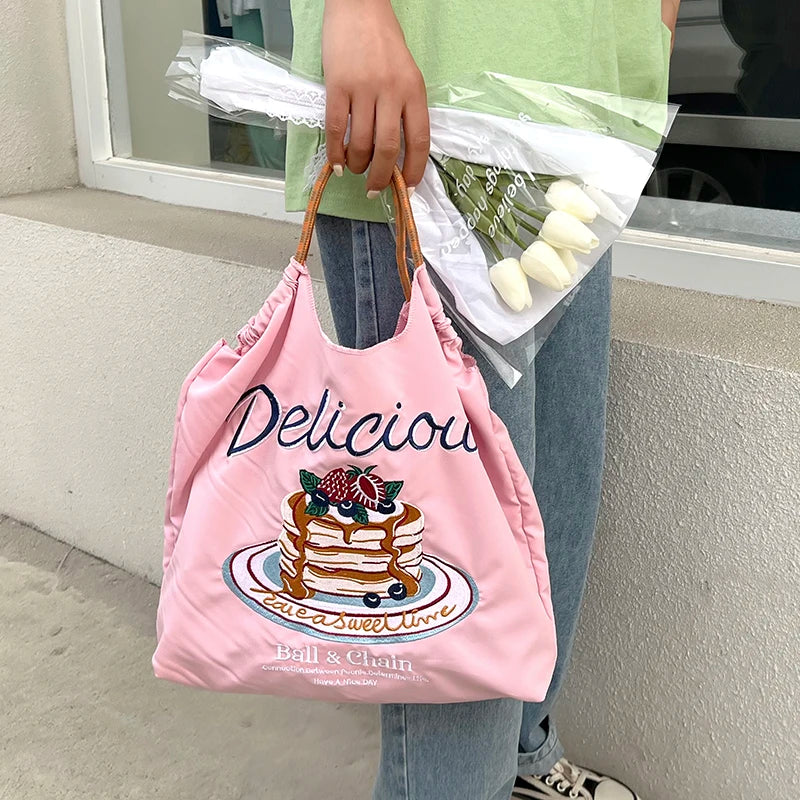 Women Handbag Gymnast Ballet Dancer Totes High-Quality Shopping Bag