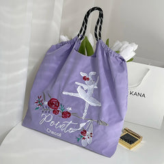 Women Handbag Gymnast Ballet Dancer Totes High-Quality Shopping Bag