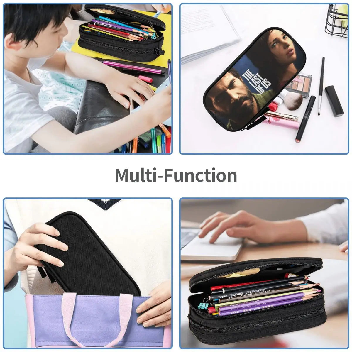 The Last Of Us Pen Box Anime Zipper Pouch