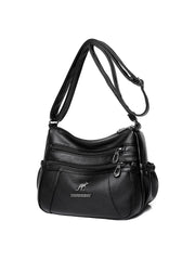 Vintage PU Leather Shoulder Bags Women