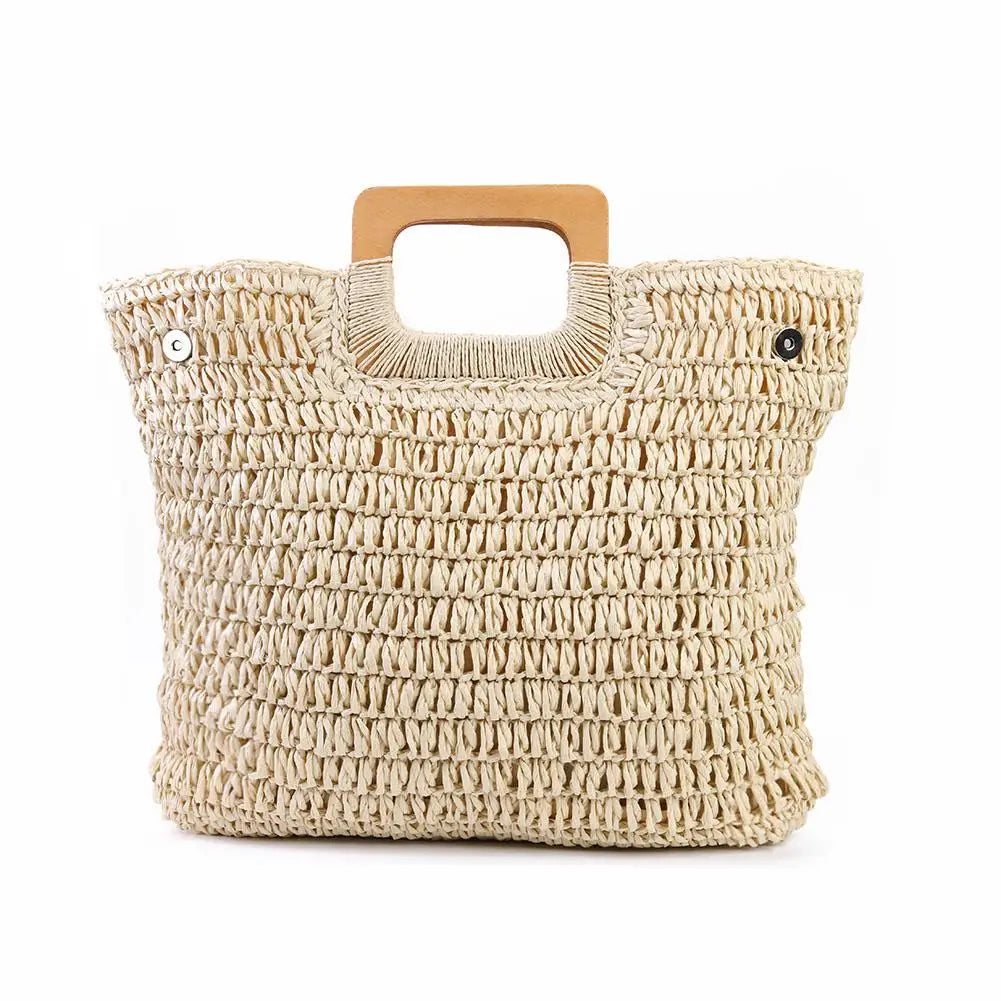 Bohemian Straw Bag for Women - Summer Large Capacity Beach Handbags