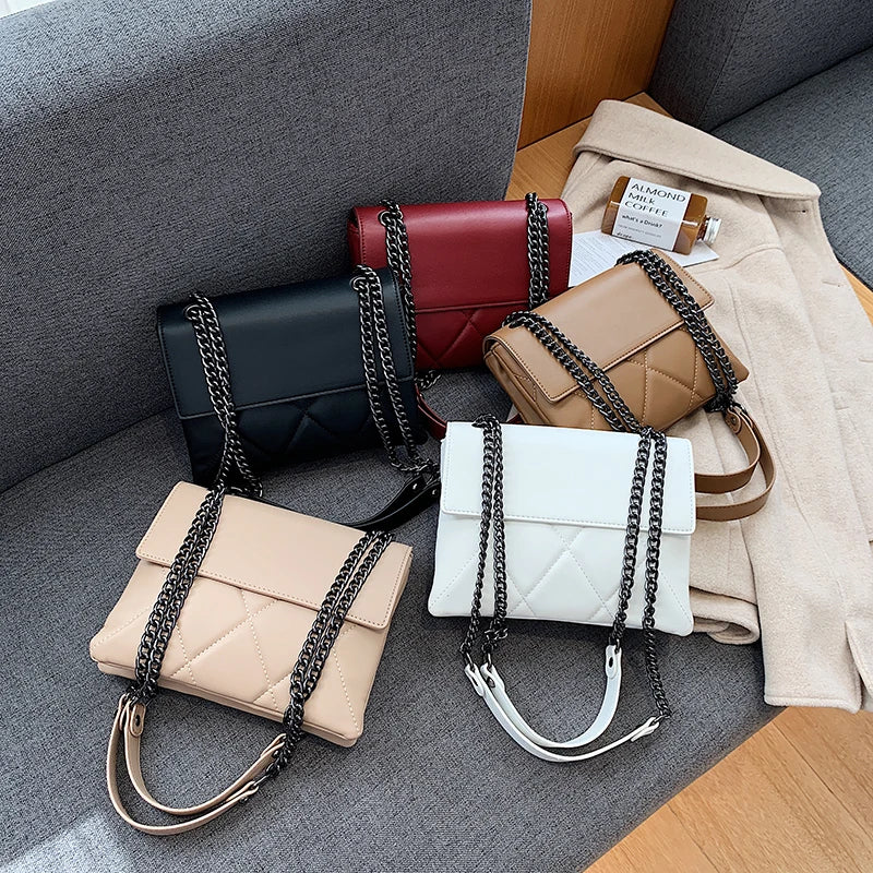 Vintage Crossbody Bag for Women Large Capacity Shoulder Messenger Bag
