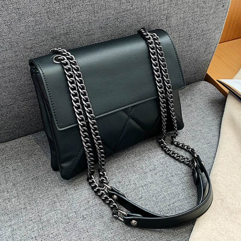 Vintage Crossbody Bag for Women Large Capacity Shoulder Messenger Bag