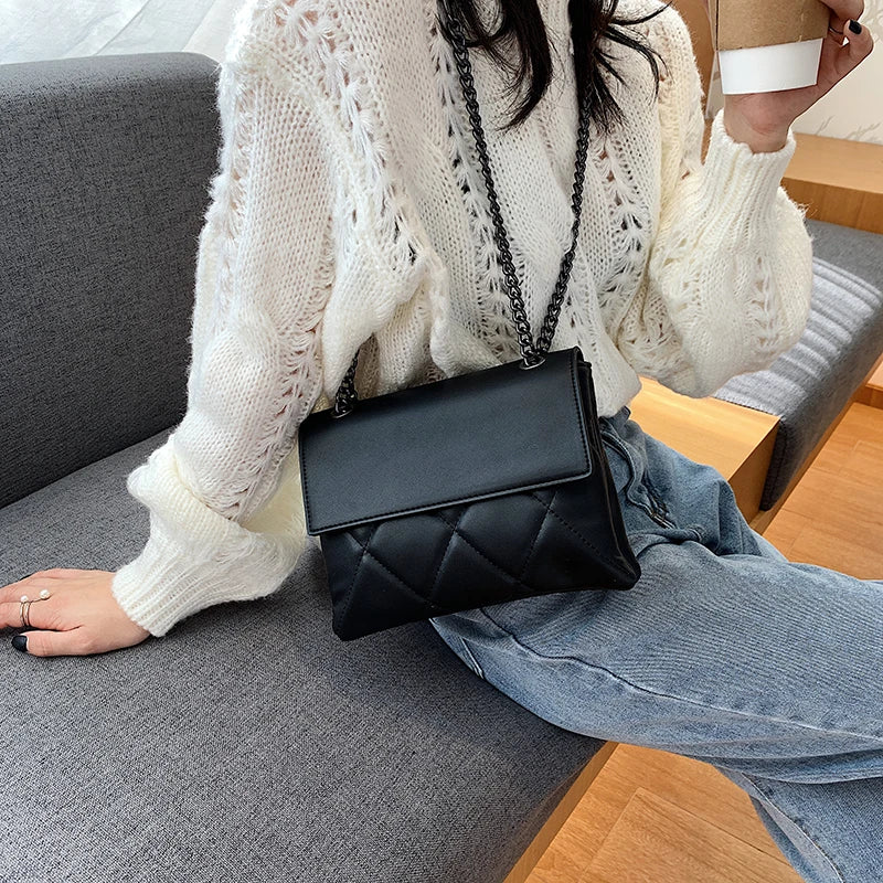 Vintage Crossbody Bag for Women Large Capacity Shoulder Messenger Bag