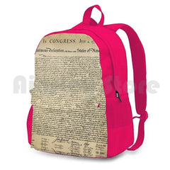 Vintage Waterproof Hiking Backpack for Camping Travel