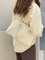 Vintage Green PU Leather Tote Handbag