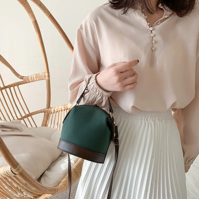 Vintage Female Tote Bucket Bag Bolsas Travel Shoulder Messenger Bag