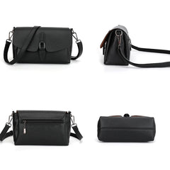 Vintage Flap Shoulder Bag Women Soft PU Purses and Handbags