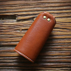 Vintage Leather Key Wallet Men Women Car Key Bag Function Key Case