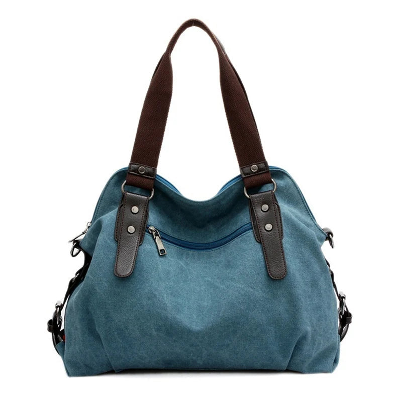 Vintage Graffiti Women Bag Canvas Handbag Female Famous Shoulder Bag Ladies Tote