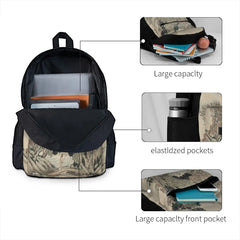 Vintage Japanese Landscape Painting Backpacks Men's Backpacks Bags For Women