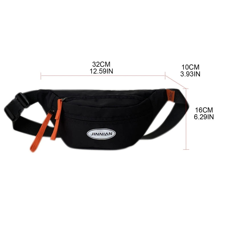Vintage Japanese Style Chest Bag Adjustable Phone Pack Messenger Bag