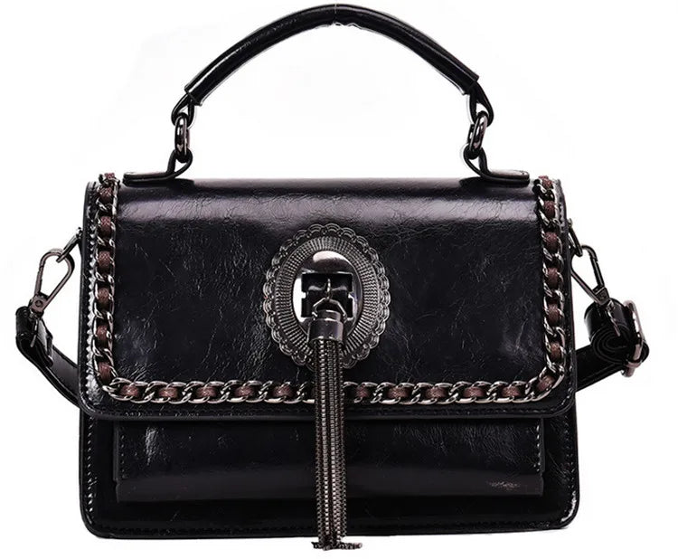Vintage Ladies Shoulder Bag Cross-Body Messenger Bag