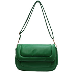 Vintage Leather Crossbody Bags For Women Spring Shoulder Handbags