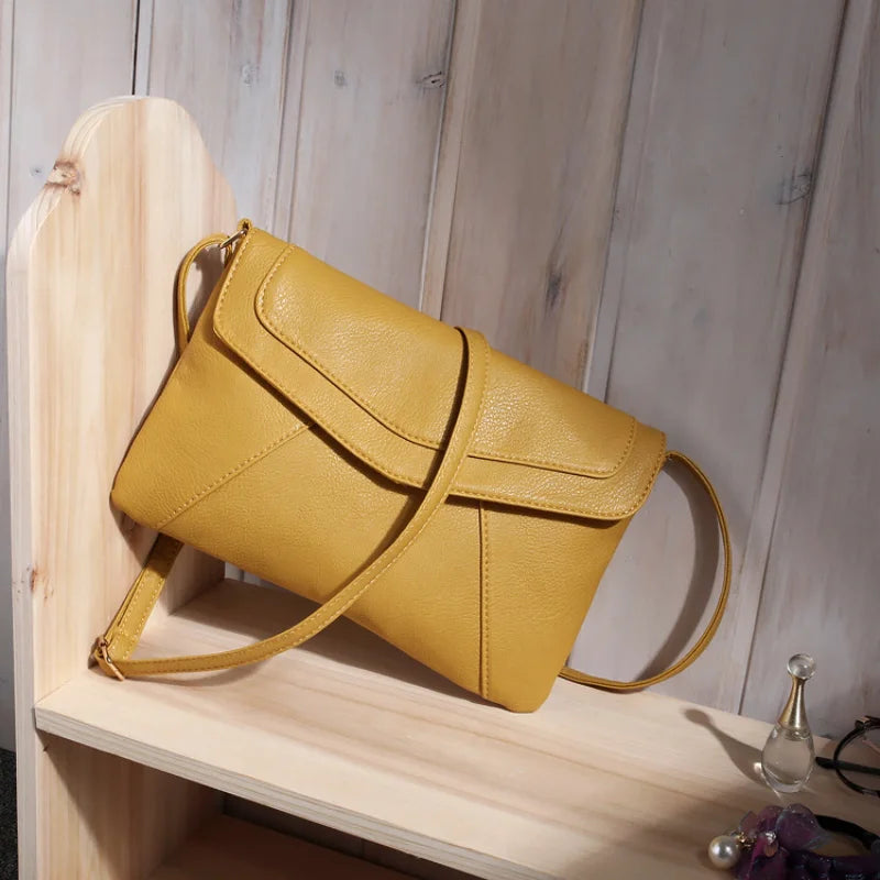 Vintage Leather Handbags Women Wedding Clutches Ladies Party Purse