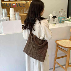 Vintage Messenger Bags Large Capacity Women Shoulder Handbags