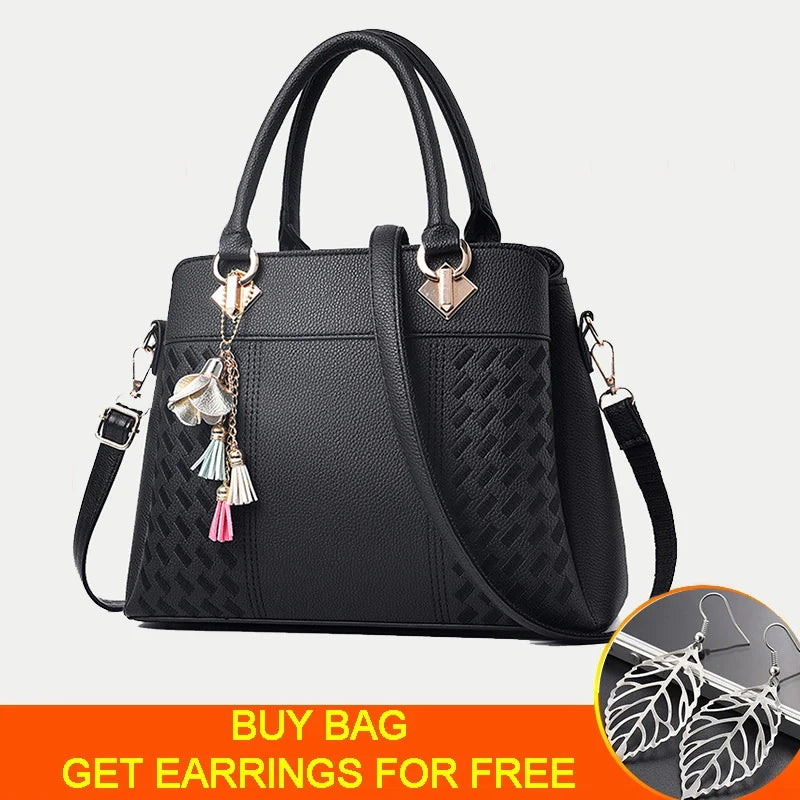 Vintage Mother Shoulder Bags for Women Large Capacity Crossbody Bag