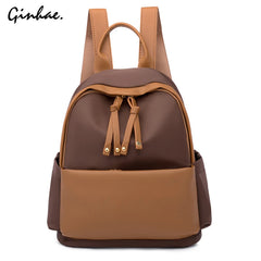 Vintage Oxford Rucksacks Travel Large Capacity School Bag Women