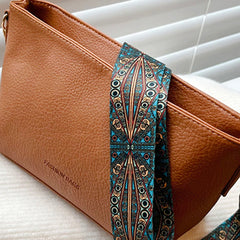 Vintage PU Lady Crossbody Bags Small Square Female Shopping Bag