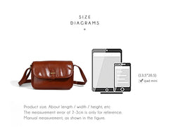 Vintage PU Leather Women Crossbody Messenger Bags Ladies Handbags