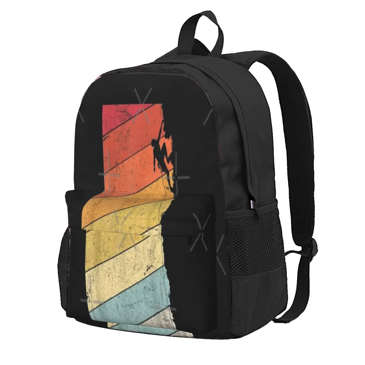 Vintage Rock Climber Backpacks Men's Bags For Women
