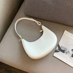 Vintage Saddle Shaped Underarm Shoulder Bags For Women