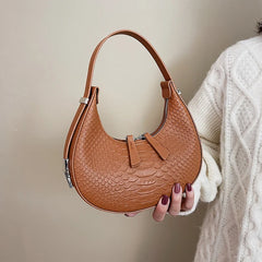 Vintage Serpentine Hobos Shoulder Bags Women Handbags and Purses