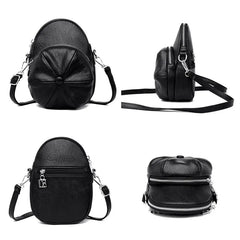 Vintage Shoulder Messenger Bags for Women Soft Leather Ladies Handbags