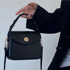 Small Square Messenger Bag for Women Ladies Top-handle Crossbody Bag