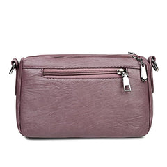 Vintage Soft PU Leather Women Shoulder Bags Handbags Small Crossbody Bags