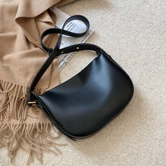 Vintage Square Crossbody Bag PU Leather Women's Handbag