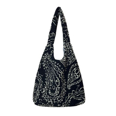 Vintage Style Plush Bag For Women Soft Faux Fur Handbags Lamb Hair Tote Bag