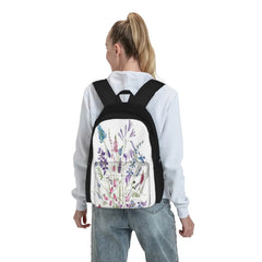 Vintage Wild Flowers Arrangement Backpacks Men's Backpacks Bags For Women Anime