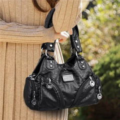 Vintage Women Shoulder Bags Top-Handle Crossbody Purses