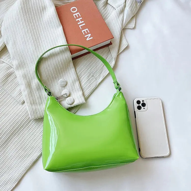 Vintage Women PU Leather Shoulder Bag