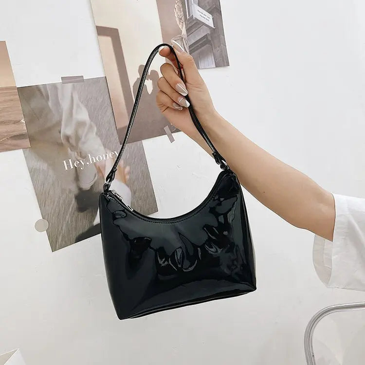 Vintage Women PU Leather Shoulder Bag