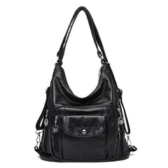 Vintage Women Shoulder Bag Female Leather Messenger Bag Handbag