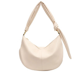 Vintage Women Shoulder Bag PU Leather Solid Crossbody Bags High Capacity Tote Ha