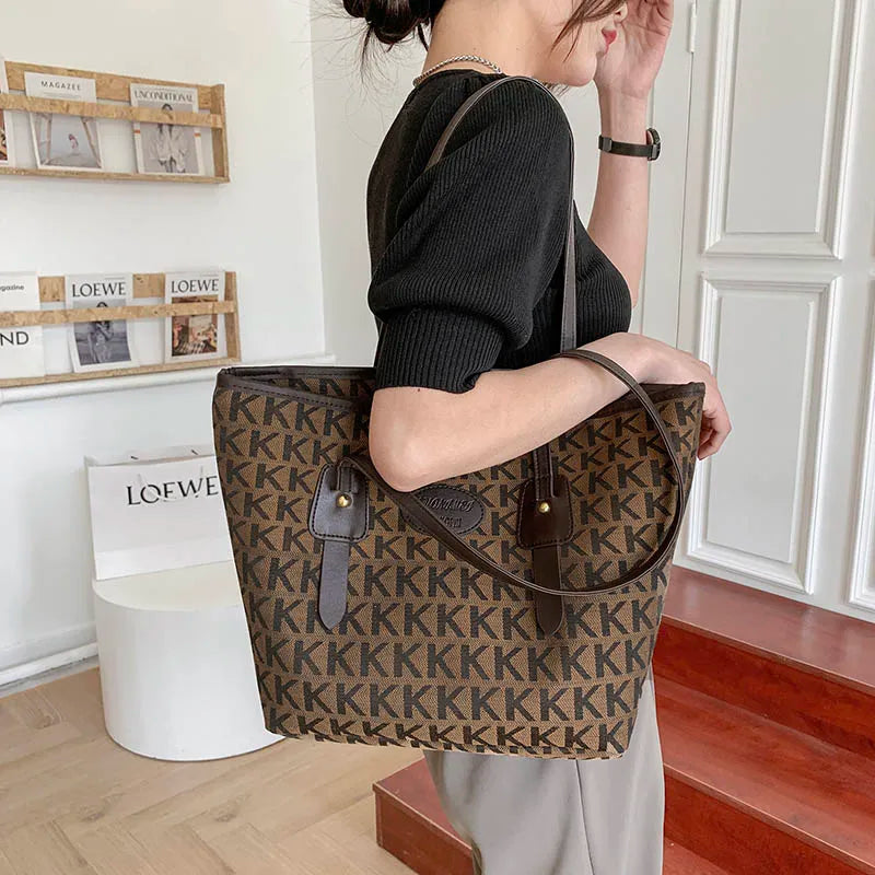 Vintage Canvas Tote Bag for Women Casual Handbags