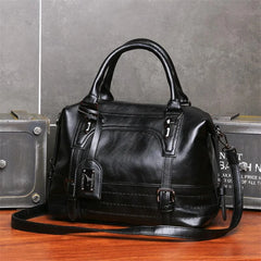 Vintage Leather Crossbody Shoulder Bag Ladies Totes Bag Large Capacity Women Mes