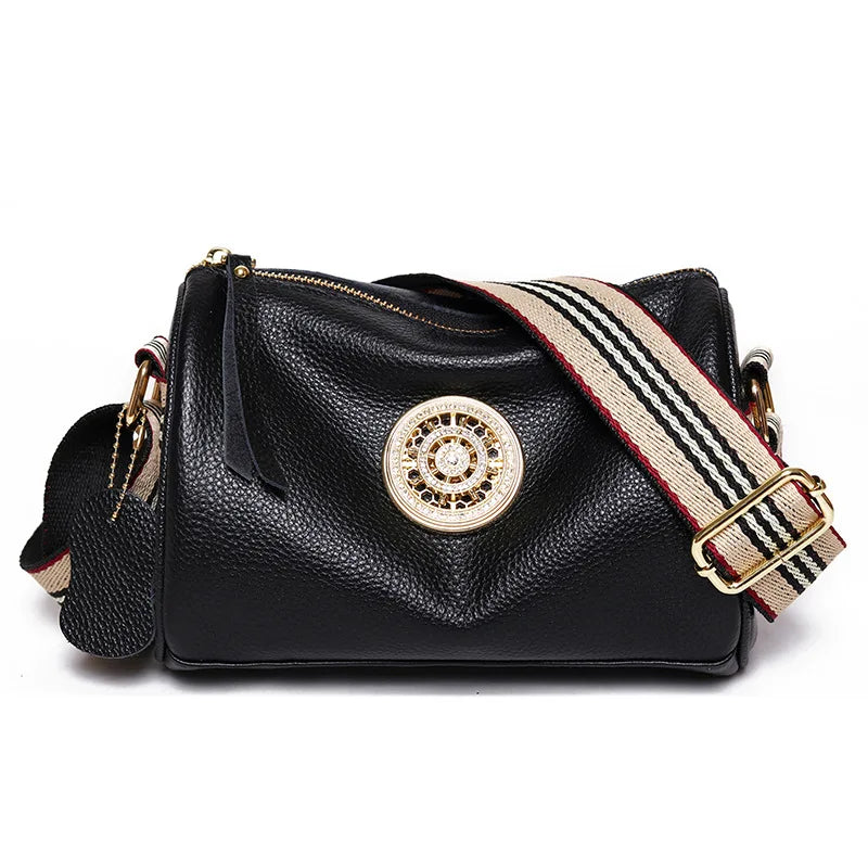 Leather Shoulder Bag for Women
