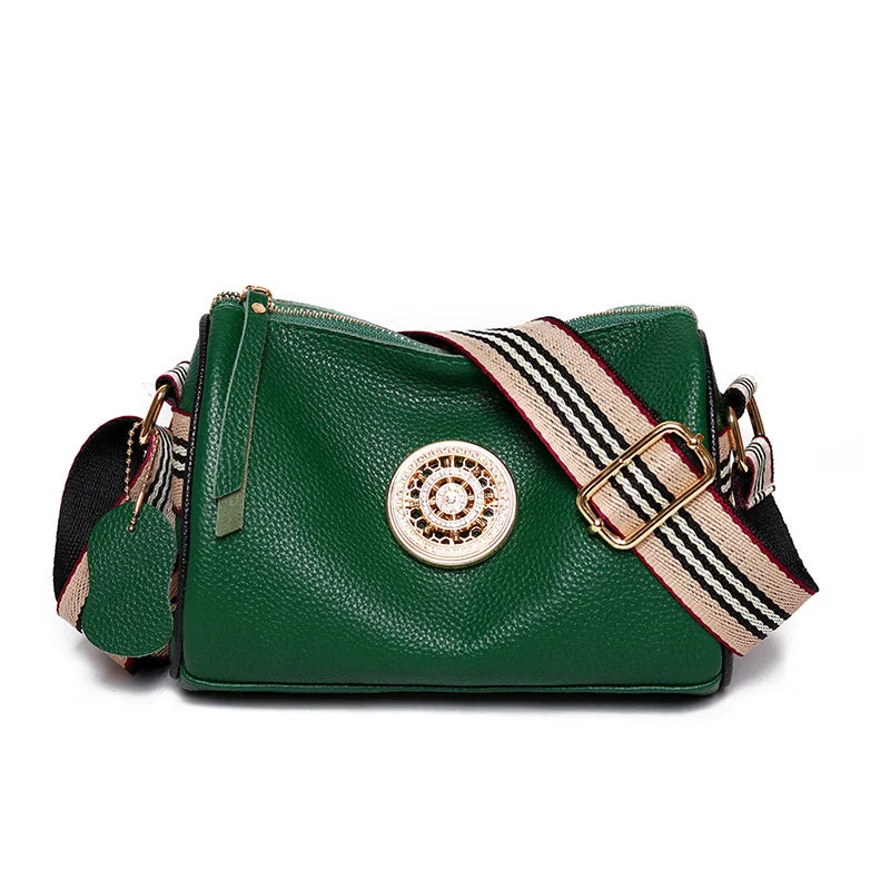 Leather Shoulder Bag for Women
