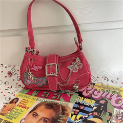 Y2K Sweet Women's Cross Bag Millennial Hot Girl Street Style